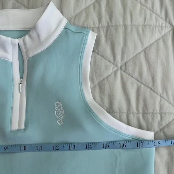 Tail Active dress with white trim MEDIUM seahorse logo Pickleball tennis golf - Picture 12 of 16
